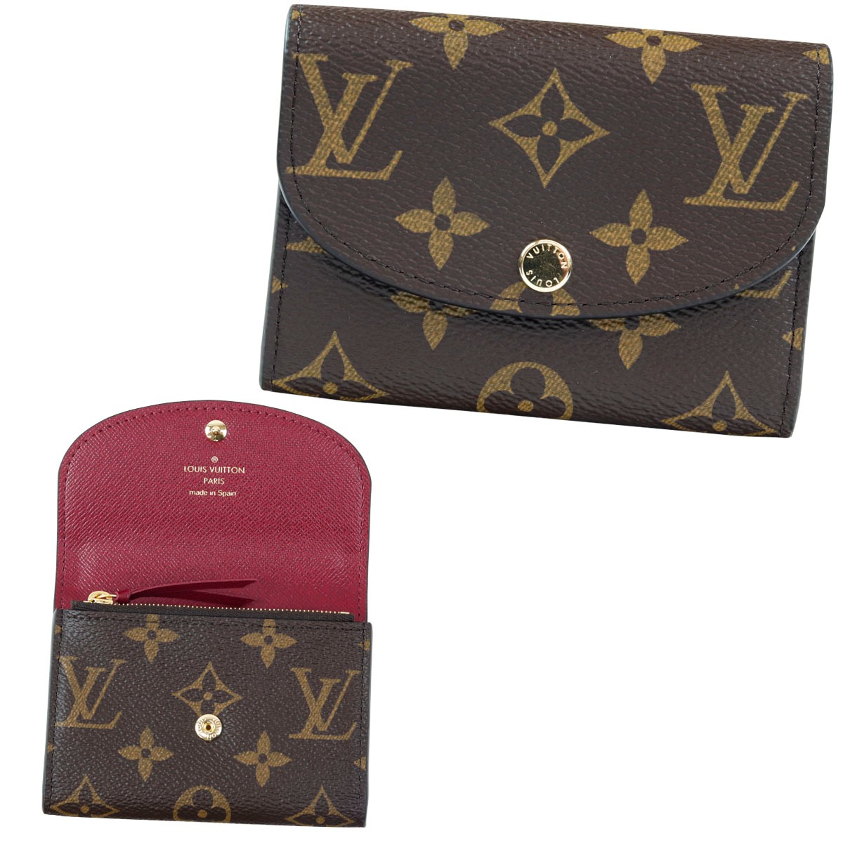 ルイヴィトン コインケース 小銭入れ 財布 ポルトモネ・ロザリ