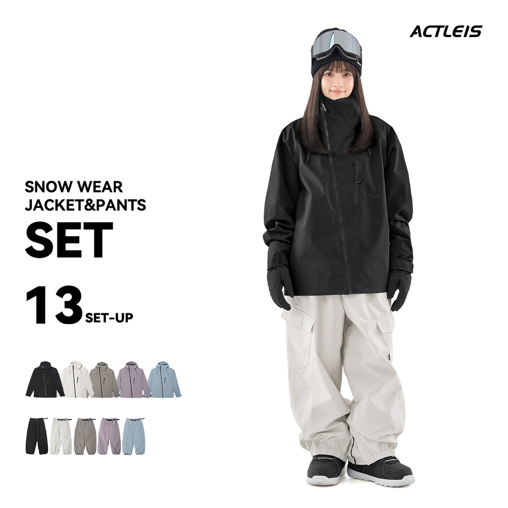 ACTLEIS（アクレイス） スノーボードウェア スキーウェア レディース