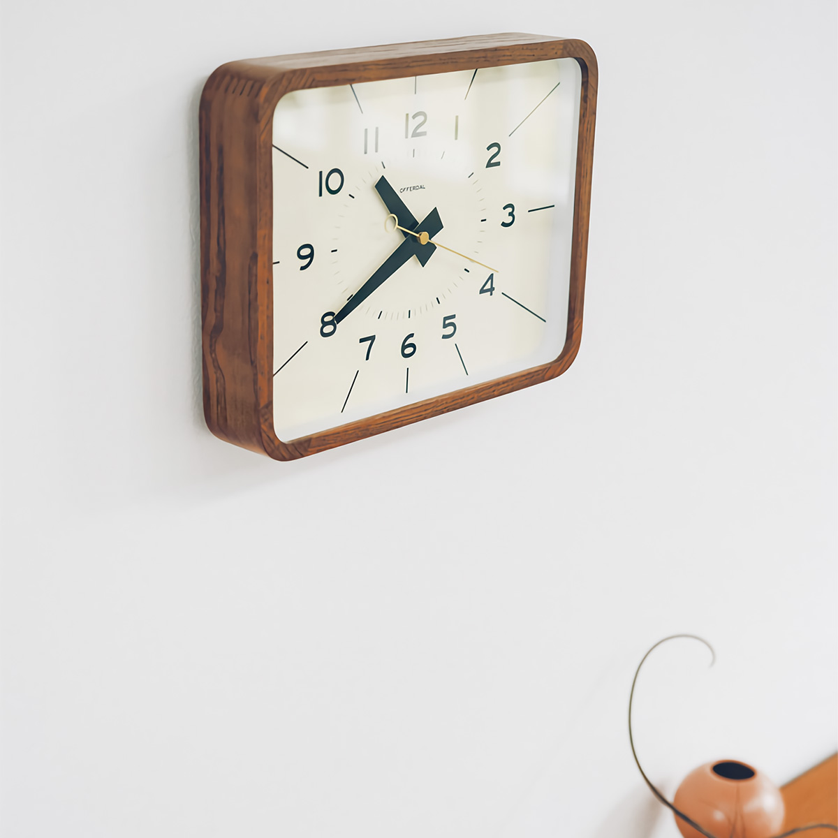 INTERFORM（インターフォルム） 壁掛け時計 おしゃれ 静音 時計 壁掛け