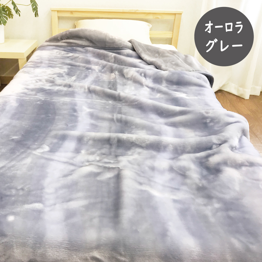 西川（nishikawa） 毛布 シングル 厚手 2枚合せ 2.5kg 140x200 ハイ