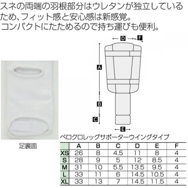 マーシャルワールド 空手 ベロクロレッグサポーター ウィングタイプ