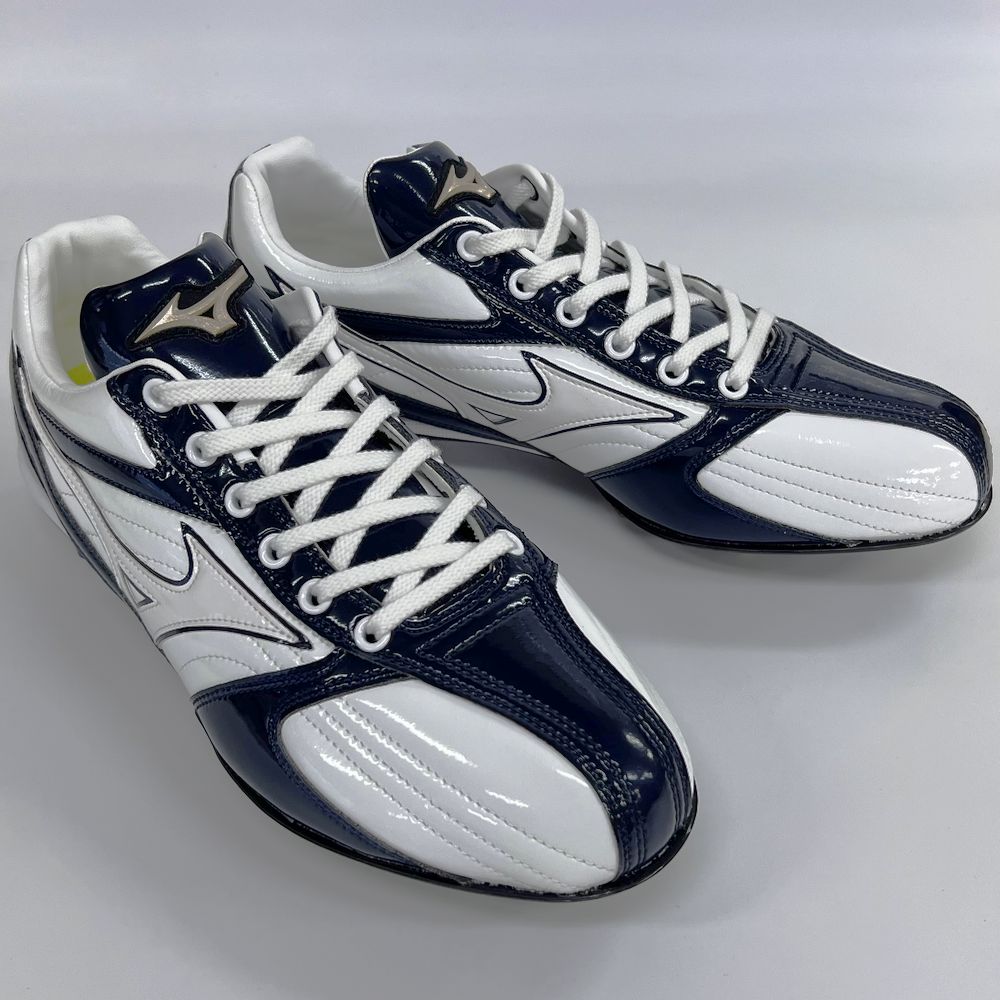 MIZUNO（ミズノ） 【サイズ交換送料無料】ホワイト×ネイビー 野球