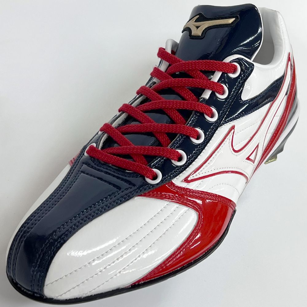 MIZUNO（ミズノ） 【サイズ交換送料無料】レッド×ネイビー 野球