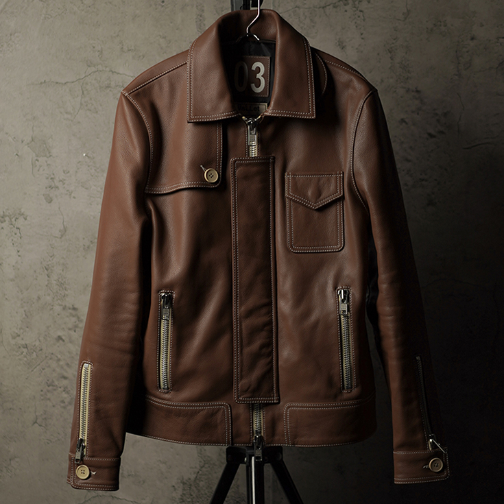 VaLLet 本革 レザーブルゾン メンズ ヴァレット VALLET03AN レザー