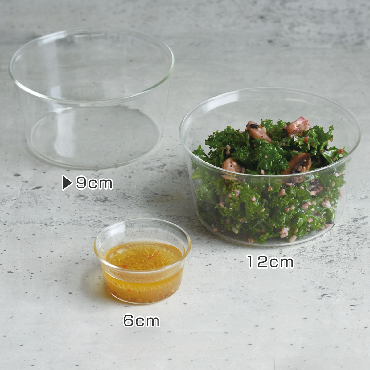 KINTO（キントー） CAST ボウル 90mm （ 9cm 耐熱ガラス 食洗機対応