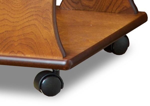 ポットワゴン お座敷ワゴン 2段 木製 幅39cm （ ポット台 ポット