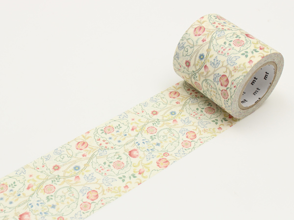 マスキングテープ mt 幅広 ウィリアム・モリス Mary Isobel （ マステ