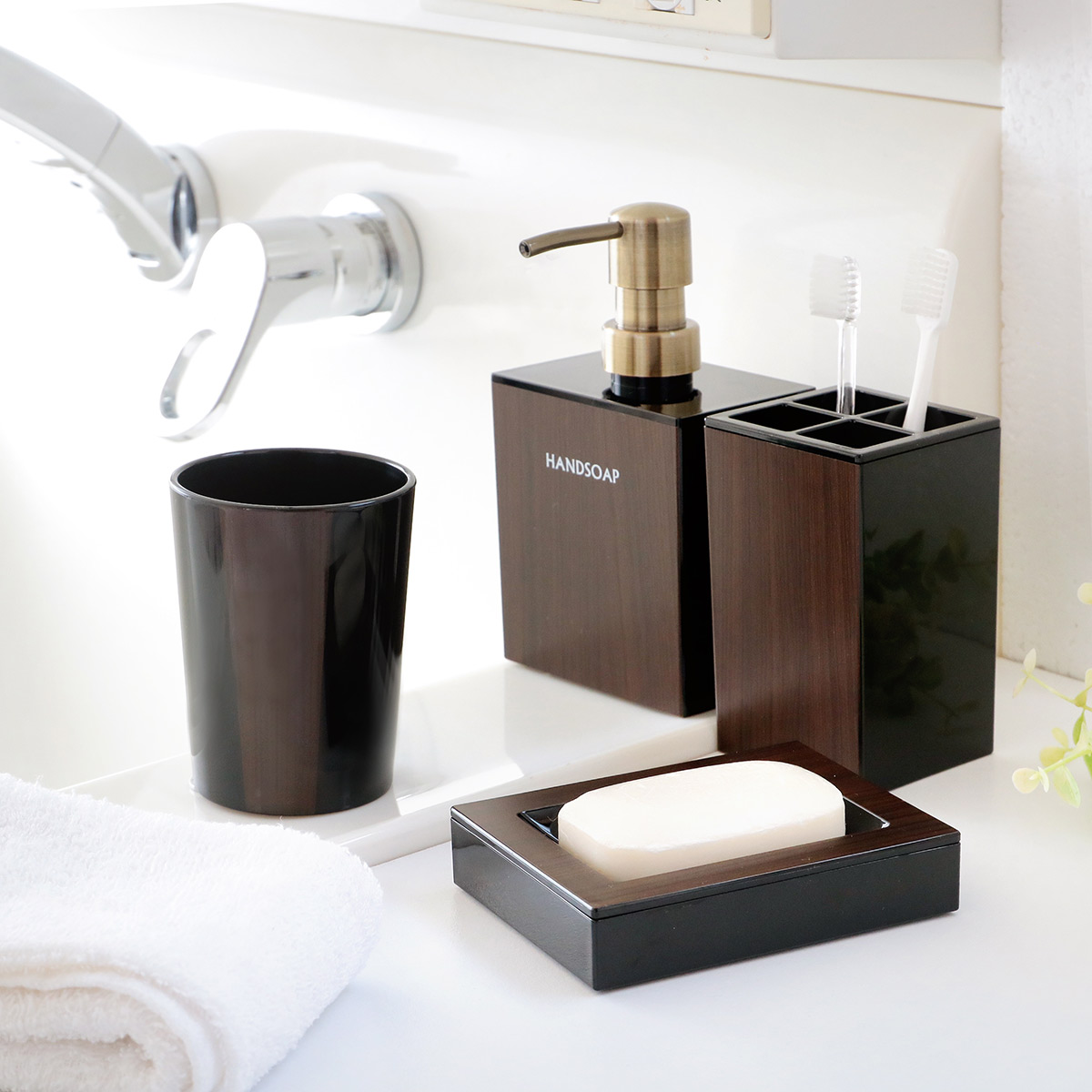 歯磨きコップ タンブラー WOODY （ 洗面用コップ 歯磨き 洗面用品