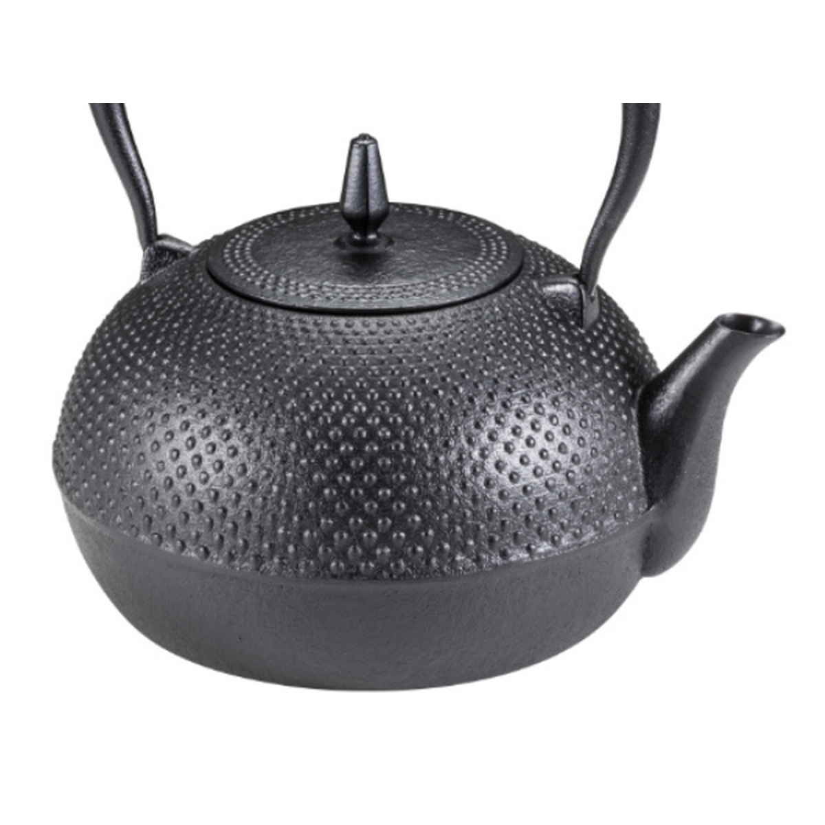 池永鉄工 鉄瓶 1.2L IH対応 梔子あられ文様 小 南部鉄器 日本製