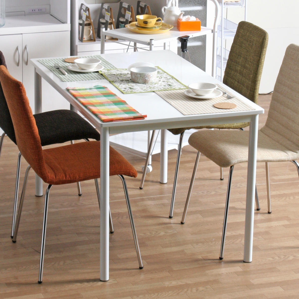 不二貿易（Fuji Boeki） ダイニングテーブル 幅120cm 長方形