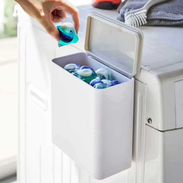 山崎実業 plate マグネット洗濯洗剤ボールストッカー プレート