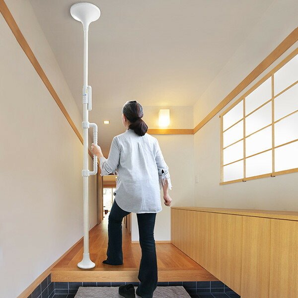 幸和製作所 手すり つかまりポール 丸型 コの字型手すり セット 介護