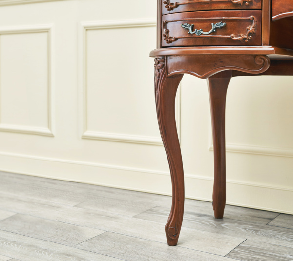 HAGiHARA（萩原） ドレッサー 幅115cm 猫脚 姫系 三面鏡 アンティーク