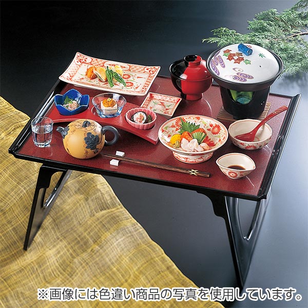お膳 宗和膳 セット 片面タイプ 足付 朱タタキ 天黒 渕黒 宴会用 業務
