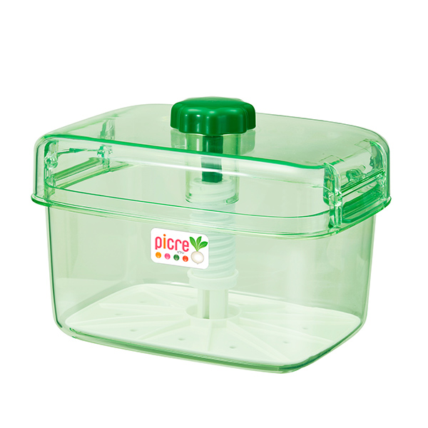 TONBO（新輝合成） 漬物容器 即席つけもの器 角型 6.1L プラスチック