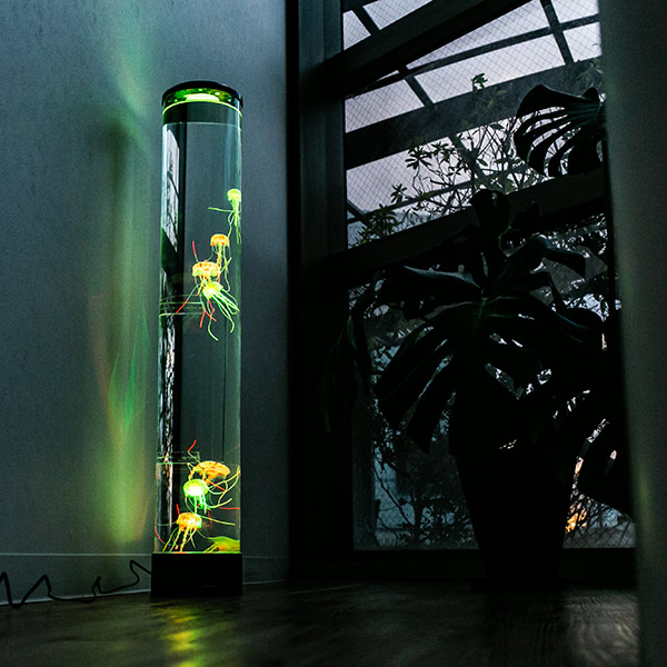 照明 アクアロングチューブ クラゲ （ くらげ 海月 インテリア