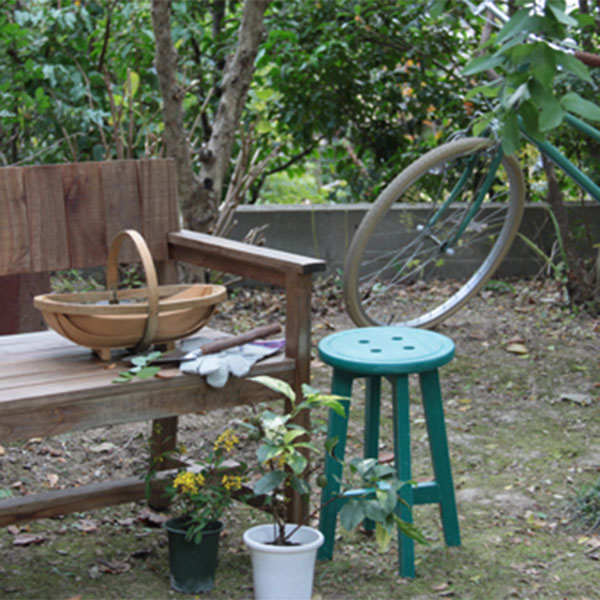 東谷 スツール 4脚セット 高さ45cm 椅子 木製 天然木 イス 腰掛