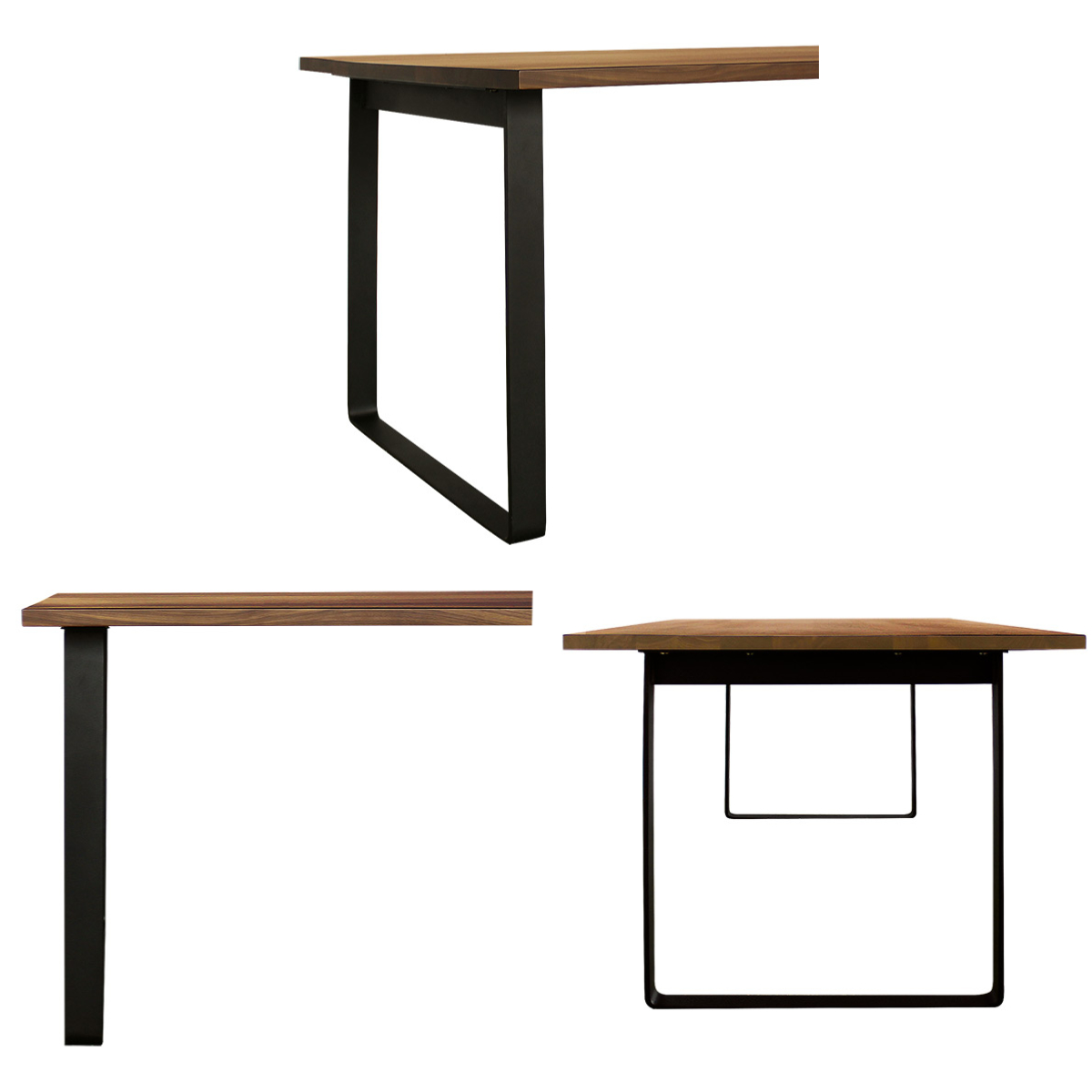 ダイニングテーブル 脚のみ ロの字脚タイプ 鉄製 （ 開梱設置 単品