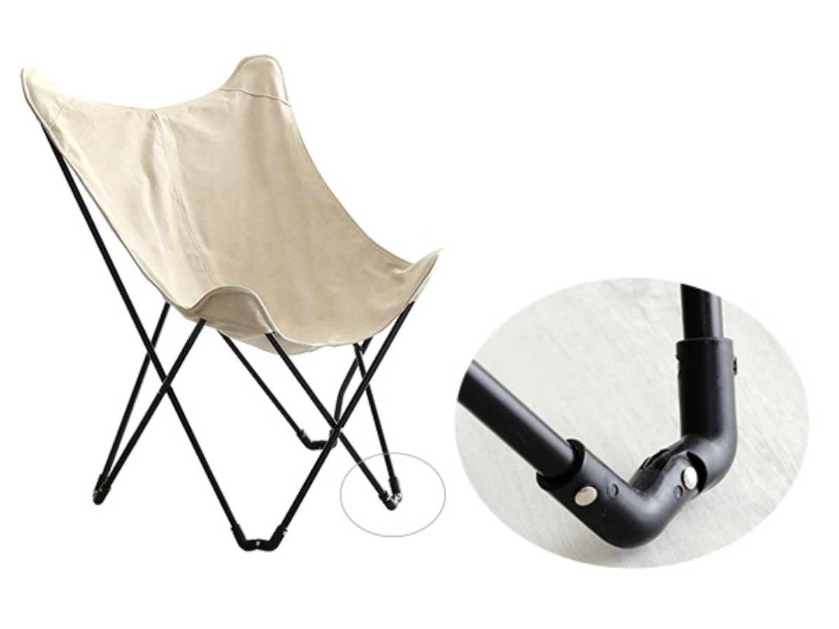 アウトドアチェア 2脚セット フォールディングチェア ハブル