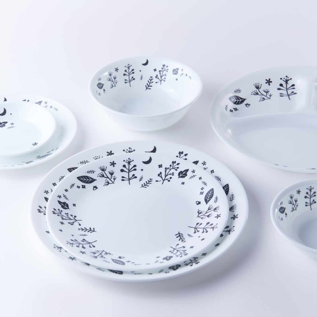 パール金属 食器 3点セット CORELLE コレール ムーンライトフォレスト