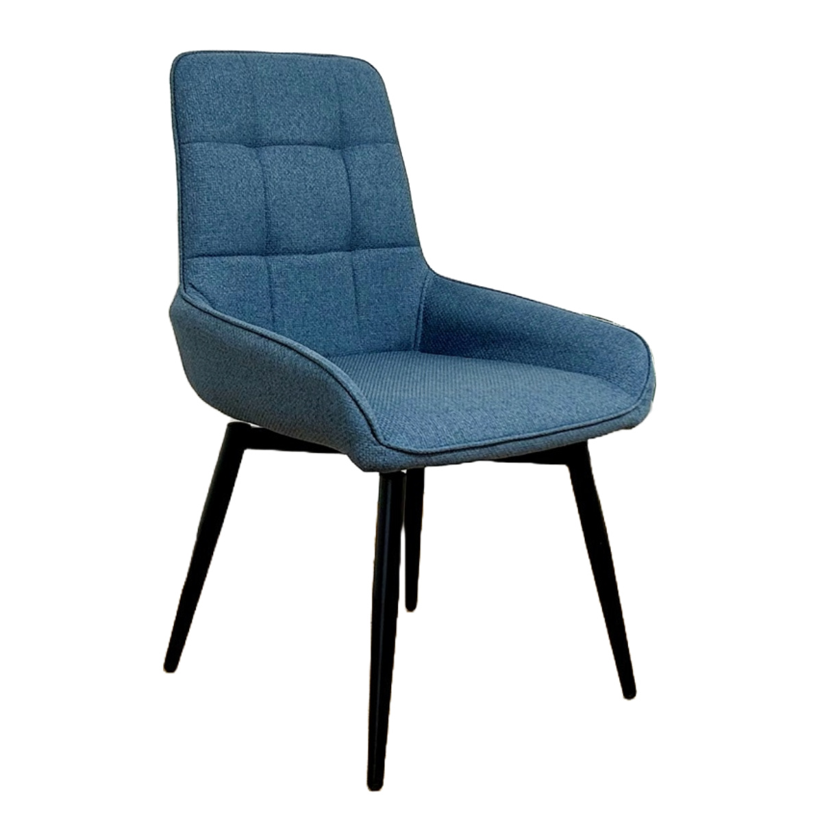 ダイニングチェア 回転式 同色2脚セット 座面高44cm ルッカ （ チェア