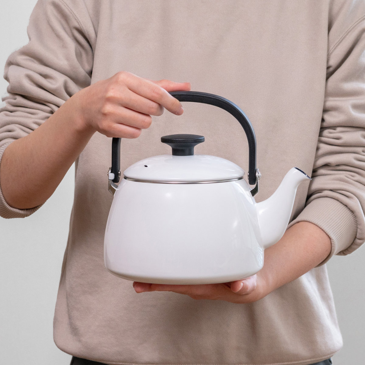 Cotton Series やかん 2.5L IH対応 Plus 富士ホーロー Honey Ware