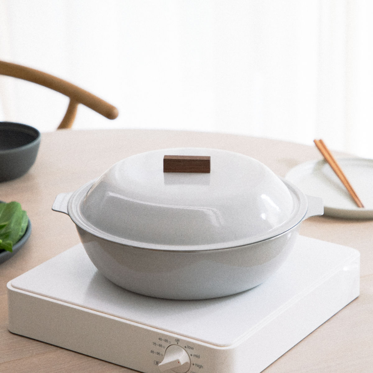 KINTO（キントー） KAKOMI IH琺瑯鍋 2L （ IH対応 ステンレス 琺瑯 IH