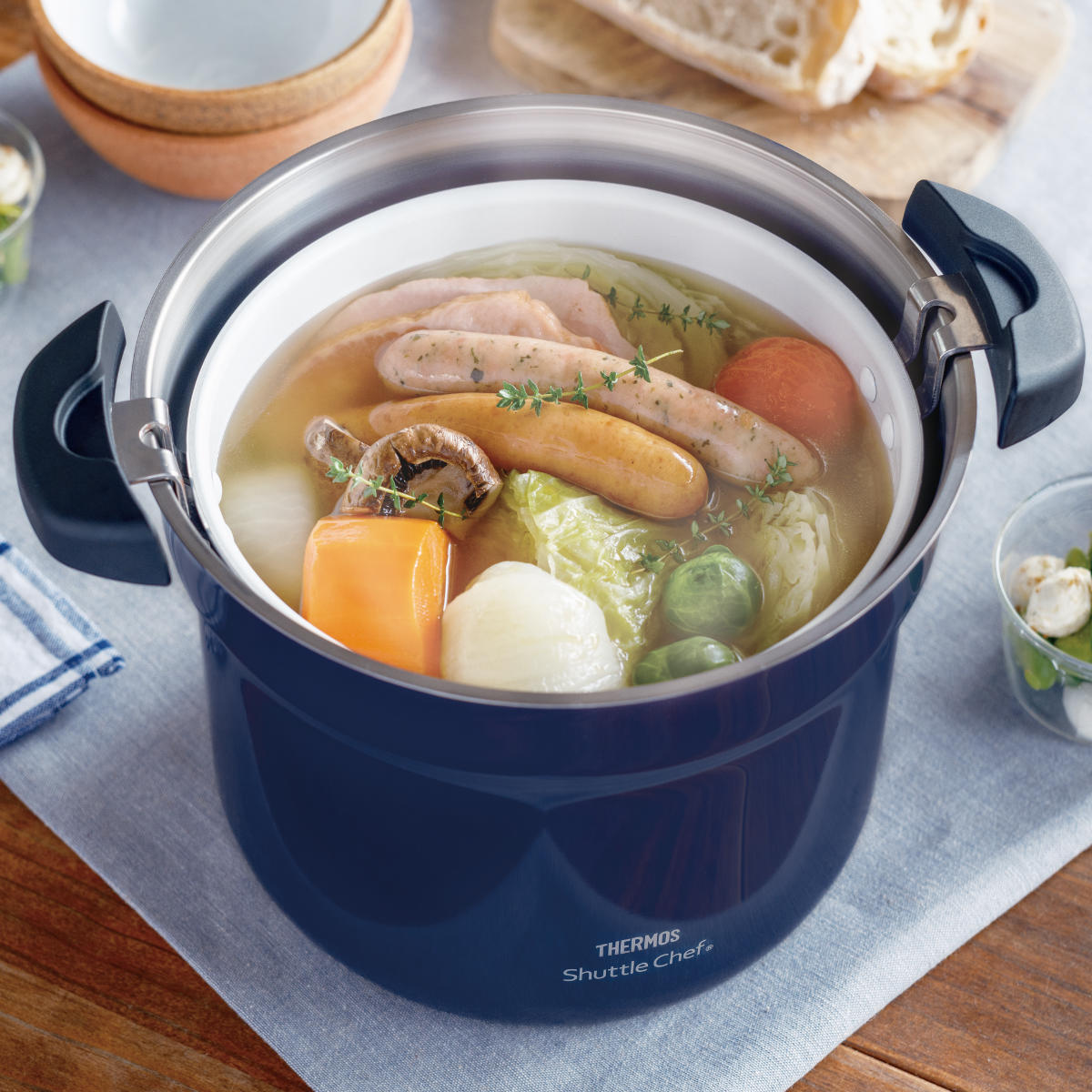 THERMOS（サーモス） 真空保温調理器 4.3L IH対応 シャトルシェフ 保温