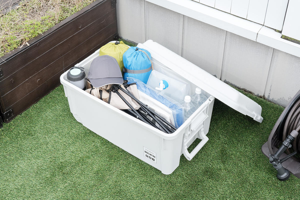 天馬 コンテナボックス ベランダキャスターボックス BOSA+IN 幅48×奥行