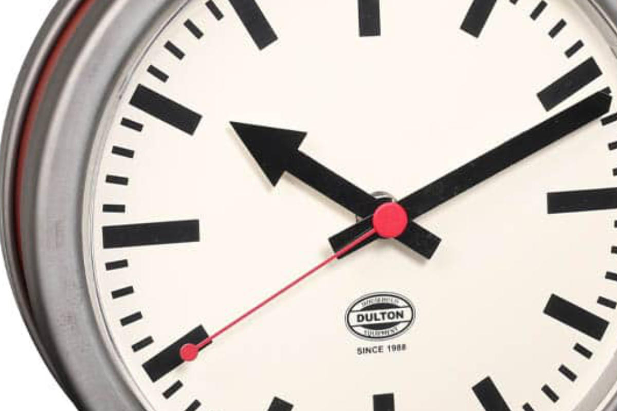 DULTON（ダルトン） 両面時計 壁掛け時計 ダブルフェイス ウォール
