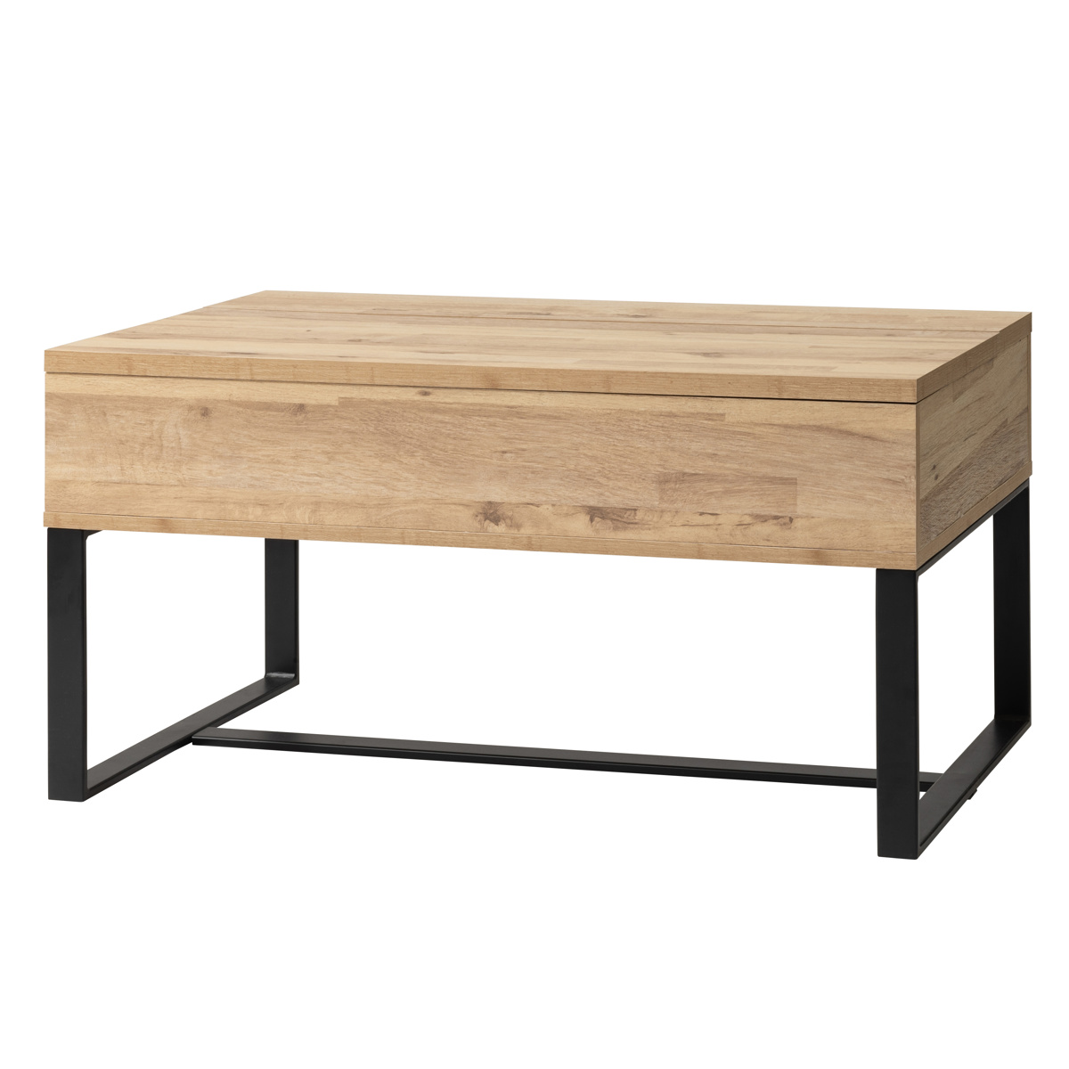 東谷 センターテーブル 幅90cm 2WAY 高さ調節 木目調 （ 昇降式 ロー