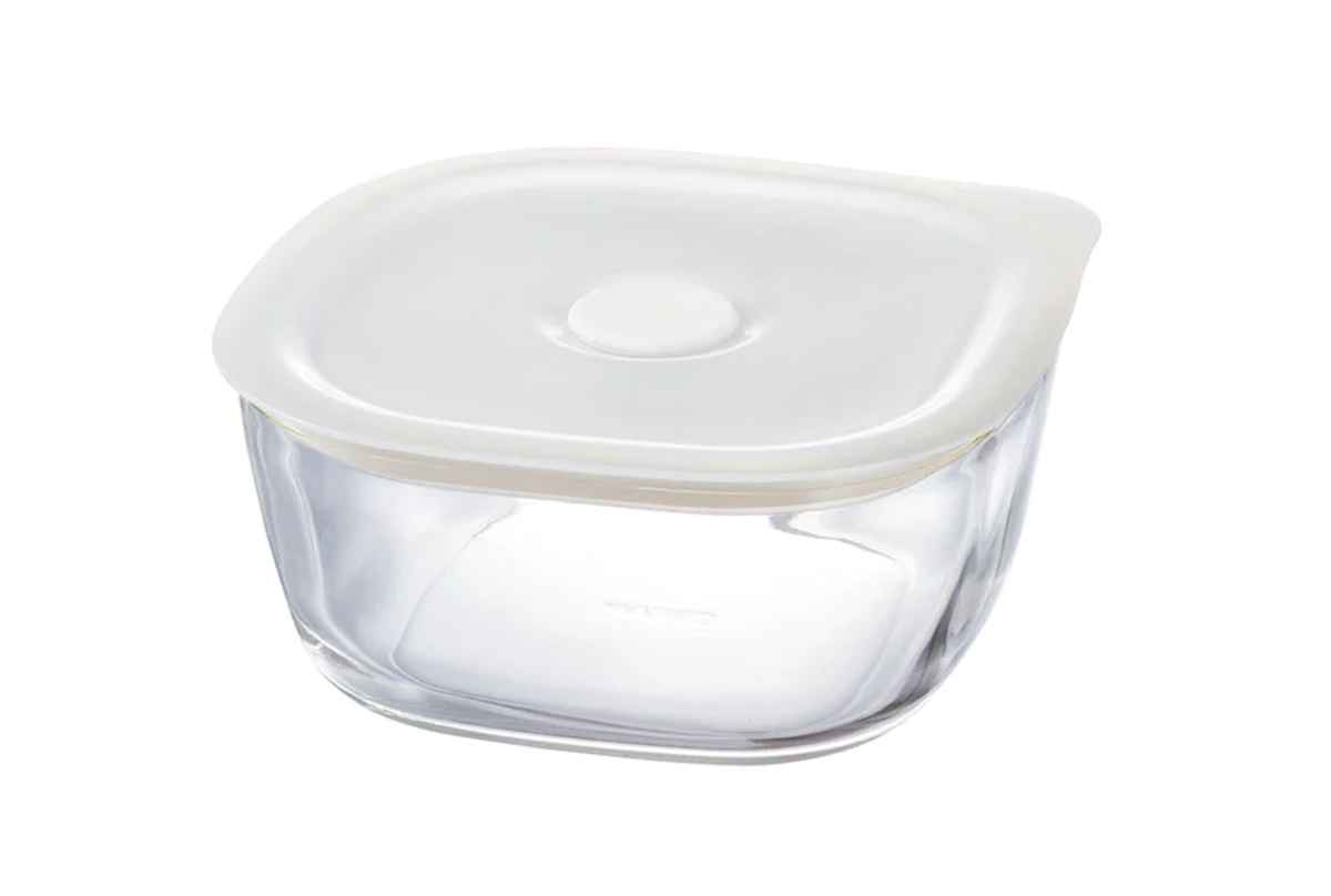 HARIO（ハリオ） 保存容器 600ml 耐熱ガラス製密閉保存容器 角型