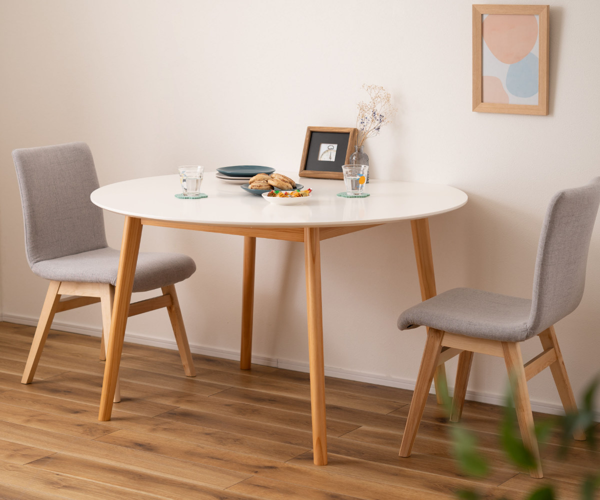 東谷 ダイニングテーブル 幅120cm 4人掛け 変形天板 （ テーブル