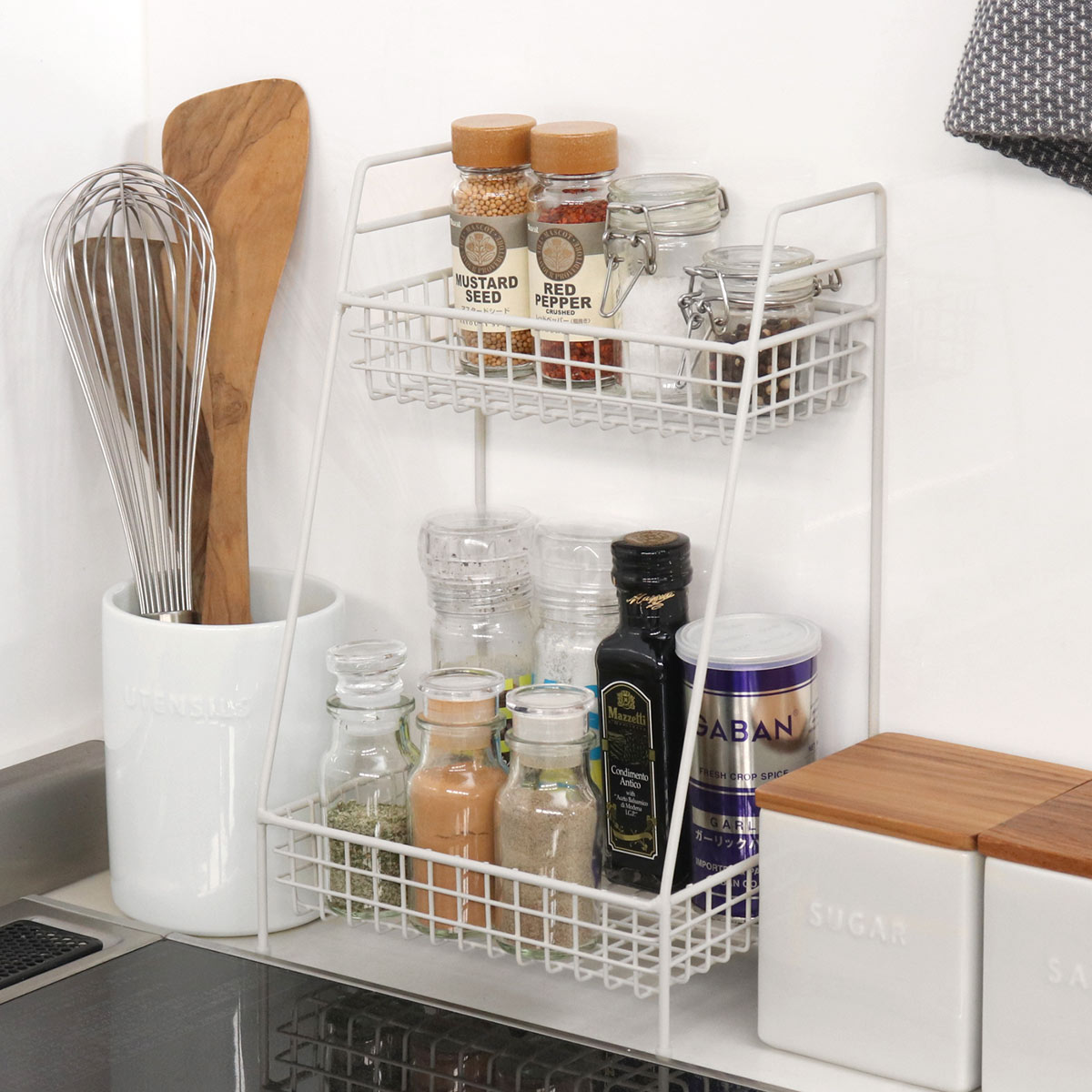 調味料ラック スパイスラック Lafun （ ラファン キッチン調味料ラック