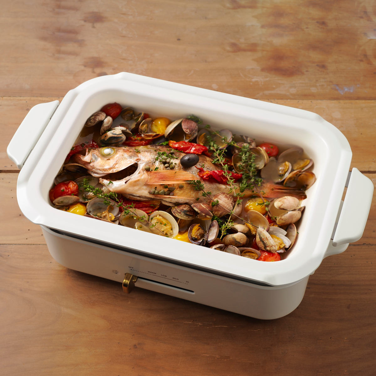 BRUNO（ブルーノ） セラミックコート鍋 コンパクトホットプレート用