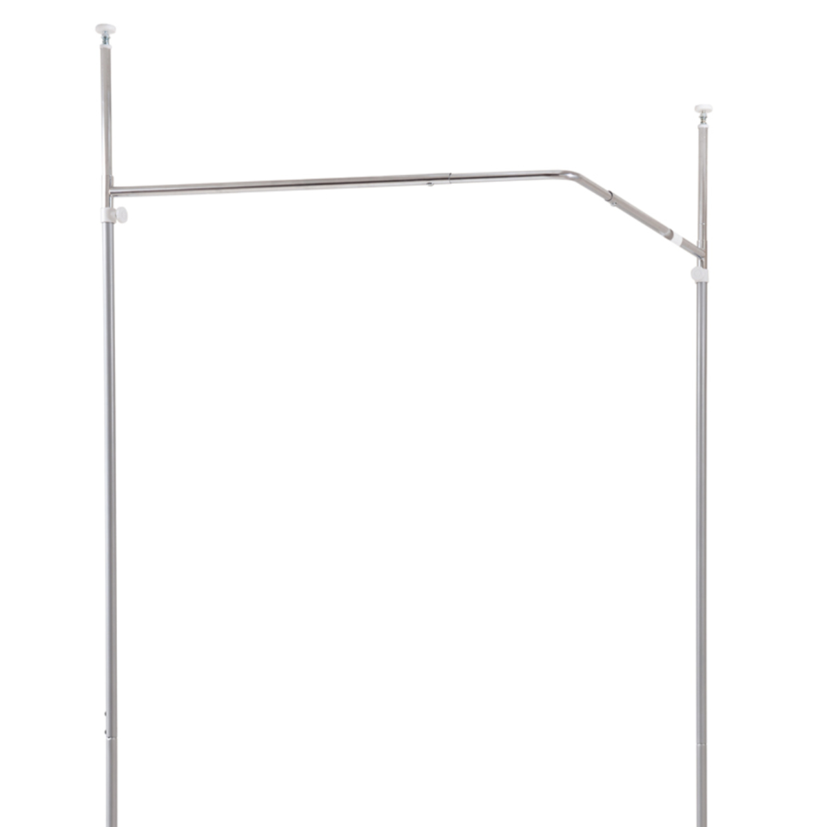 突っ張り カーテン L字コーナー 幅90cm 日本製 （ つっぱり L字 目隠し