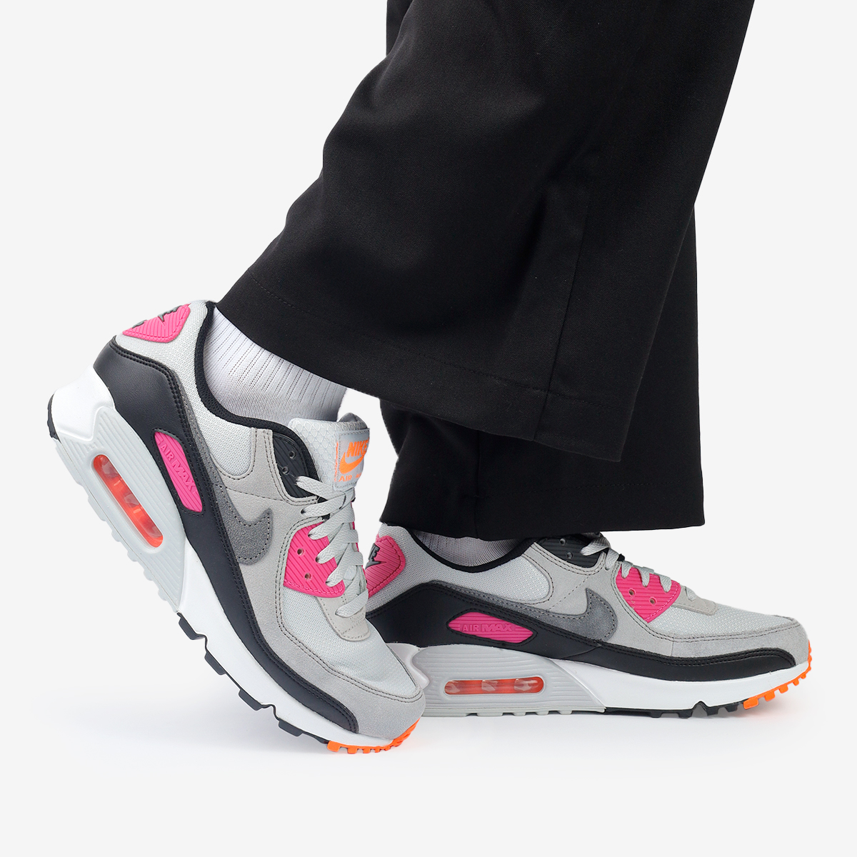 エア マックス 90 NIKE AIR MAX ナイキ PURE PLATINUM/PINK/ORANGE
