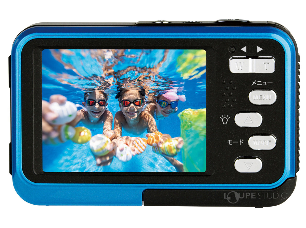 防水デジカメ ケースセット 水中カメラ 防水カメラ 小型 デジタル