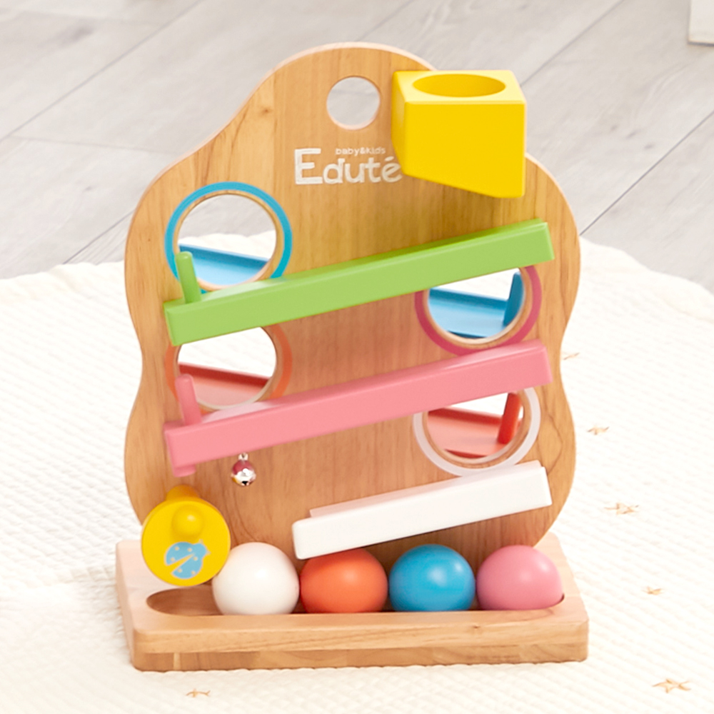 エデュテ（Edute） 木のおもちゃ 知育玩具 1歳 モンテッソーリ