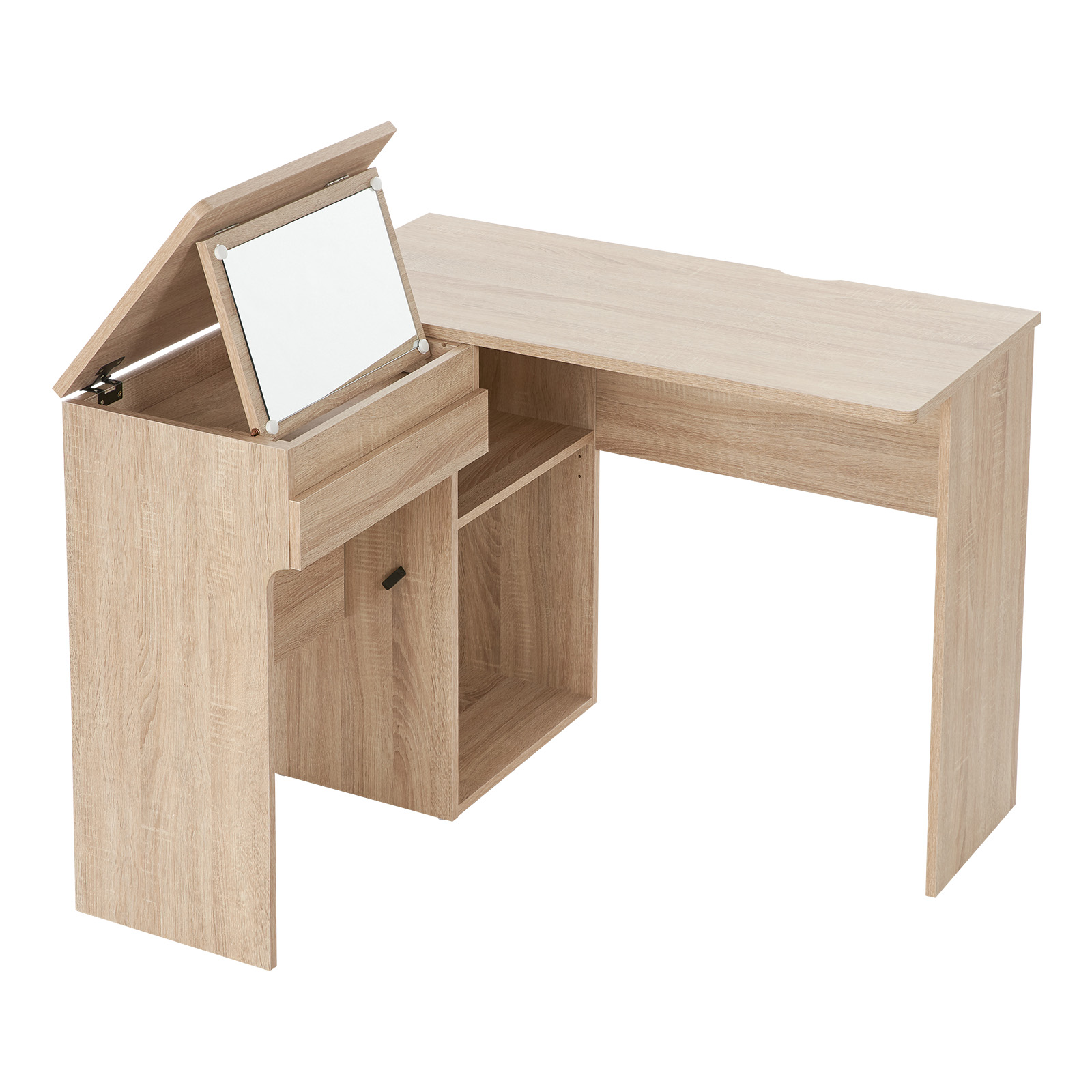 LOWYA（ロウヤ） ドレッサーデスク おしゃれ テーブル 化粧台 ミラー