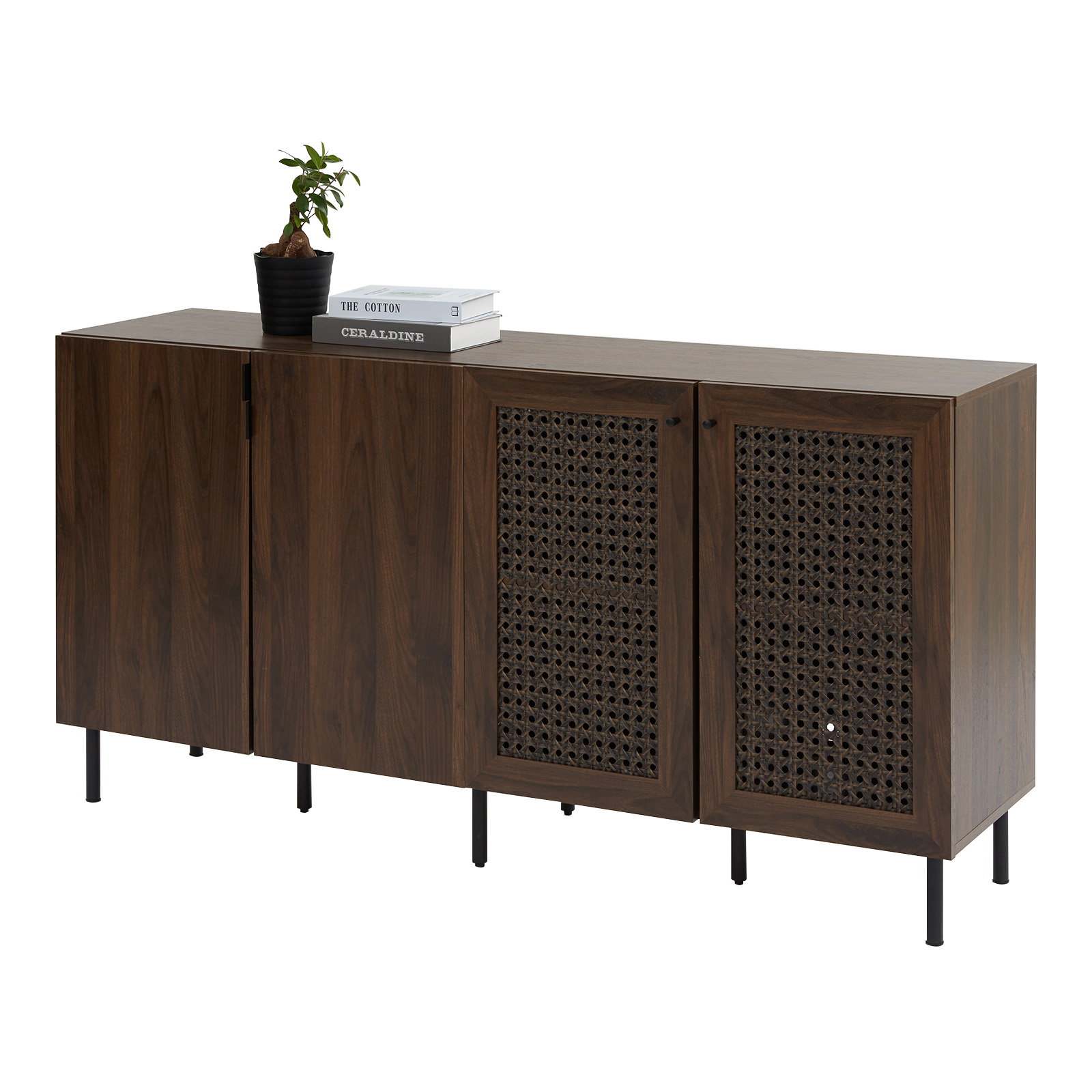 LOWYA（ロウヤ） 収納棚 幅160 キャビネット サイドボード リビング