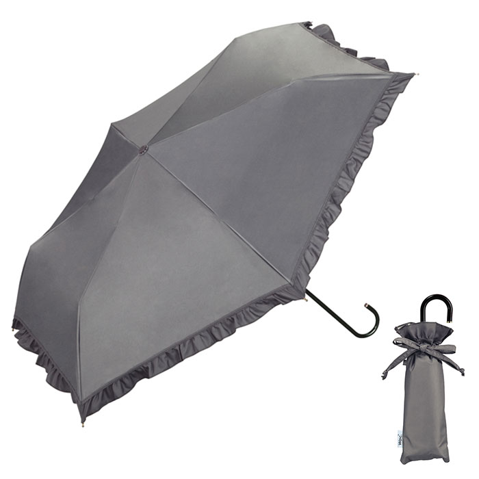 Wpc. wpc Wpc. 日傘 折りたたみ傘 クラシックフリル 晴雨兼用