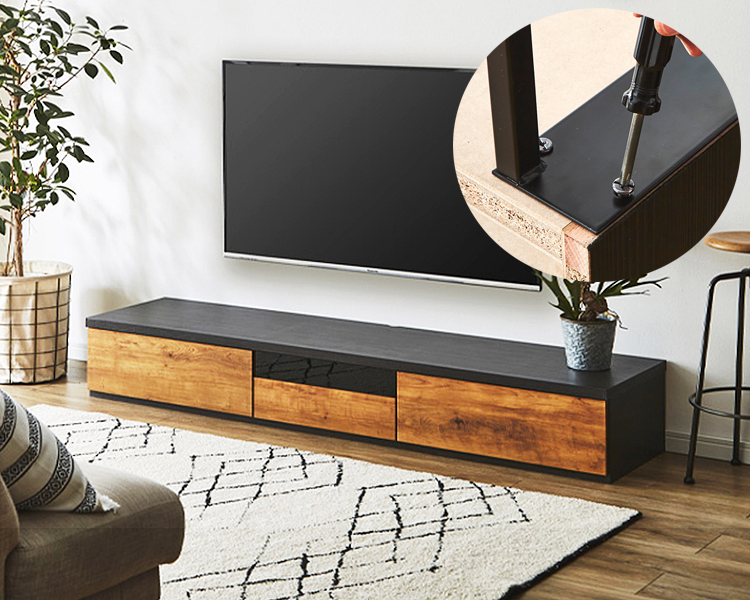 テレビ台 ローボード テレビボード 幅180cm 180幅 55インチ 65インチ