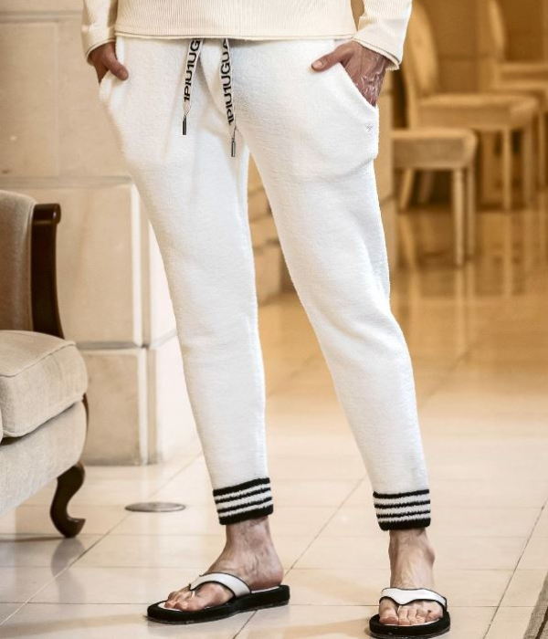 1PIU1UGUALE3 RELAX セットアップ ニット メンズ もこもこ 上下セット