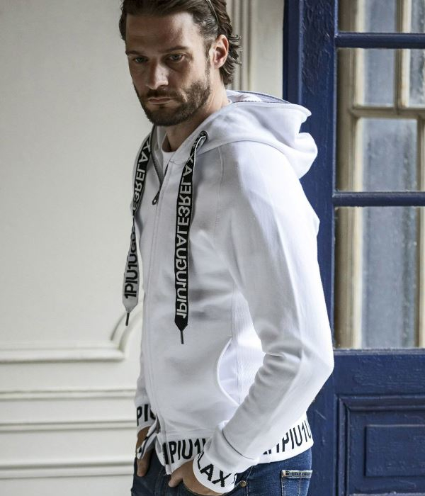 1PIU1UGUALE3 RELAX セットアップ メンズ ワイドスピンドル スウェット