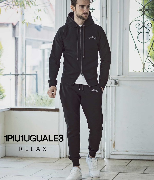 1PIU1UGUALE3 RELAX セットアップ 上下セット ジャージ ウノピゥウノウ