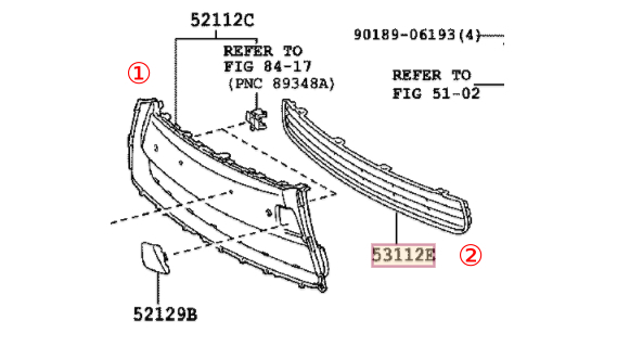 レクサス（LEXUS） LS460 LS600h USF40 UVF45 H24.10〜 後期 Fスポーツ