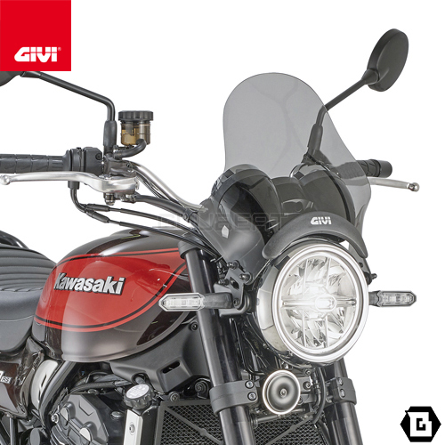 GIVI（ジビ） GIVI A660 ユニバーサルスクリーン スモーク 42.5×42cm
