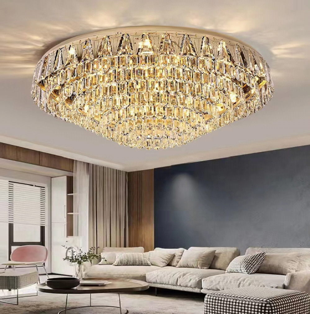 PSE認証 オーダーシャンデリア 超豪華 大型 LED クリスタル