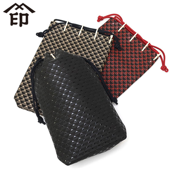 印傳屋（INDEN-YA） 最大51%☆3/8限定 巾着 巾着バッグ 巾着袋 ポーチ